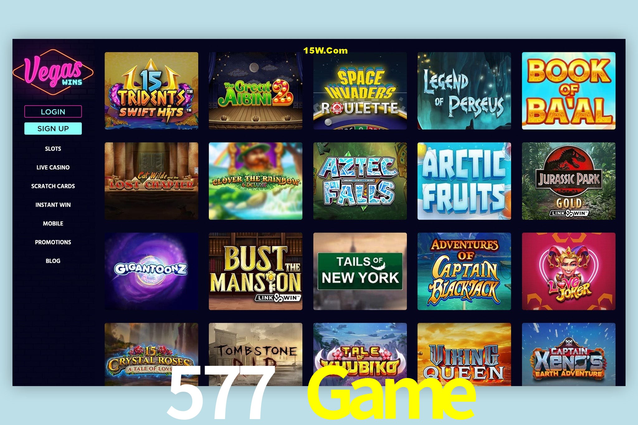 Experiência VIP 577 Game